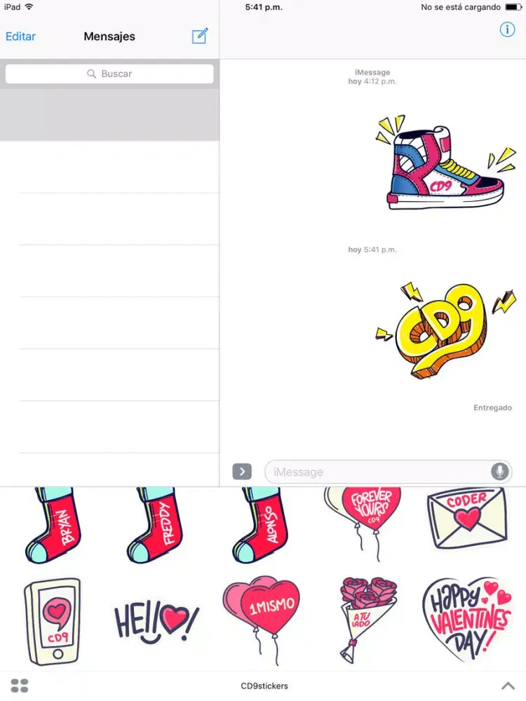 Скриншоты CD9 Revolution Sticker Pack iPad 