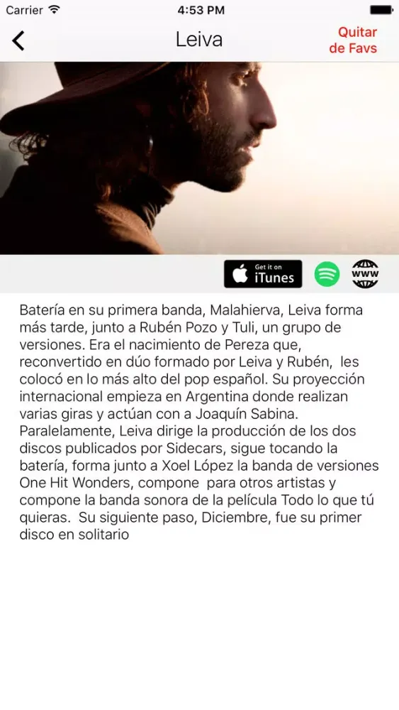 Sony Music ES 스크린샷