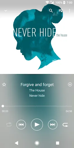 Tangkapan layar Music