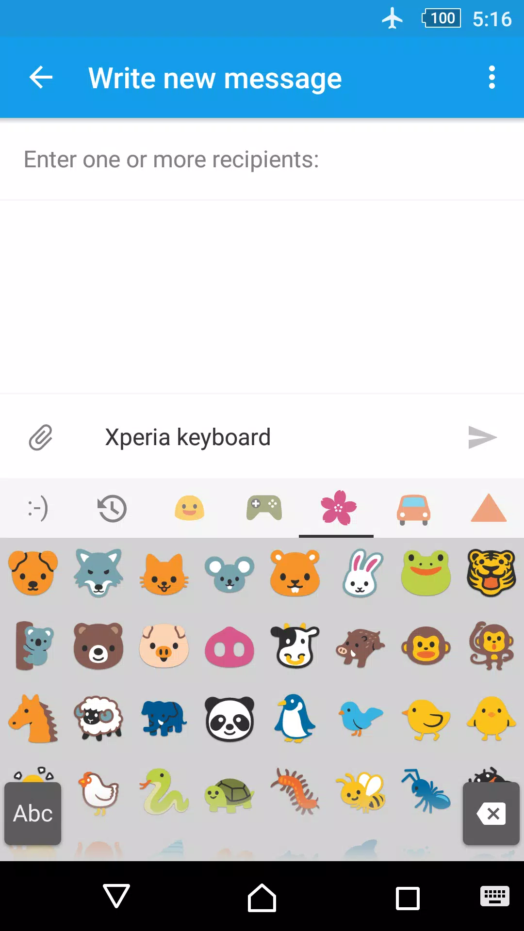 Xperia™ keyboard Screenshots2
