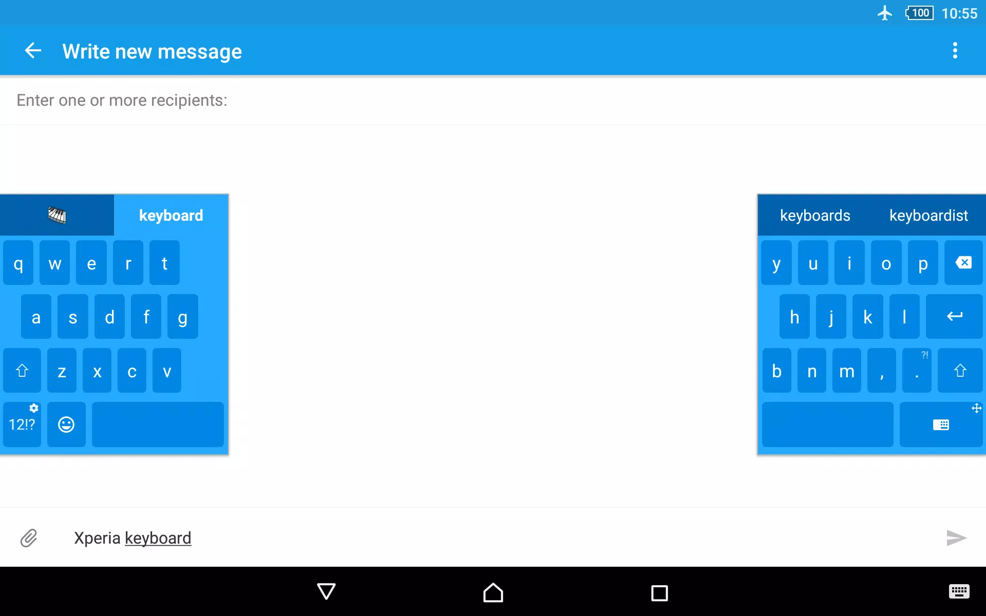 Xperia™ keyboard Screenshots7