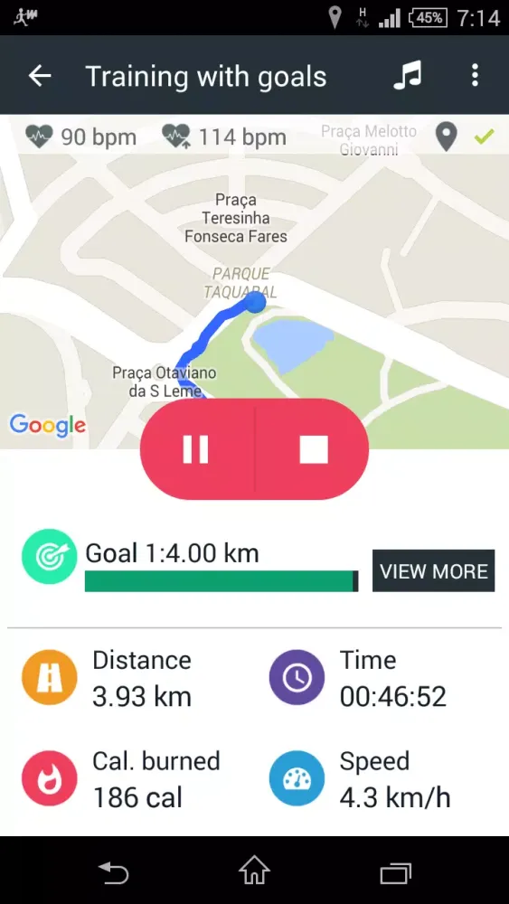 Captures d'écran de WalkMate