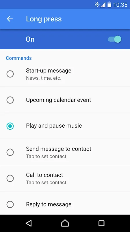 Xperia™ Ear Screenshots