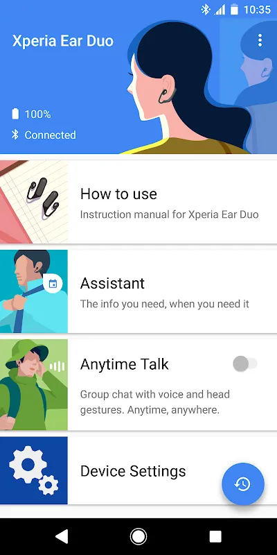 Xperia Ear Duo应用截图