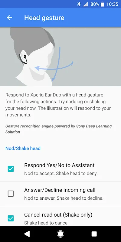 Xperia Ear Duo应用截图