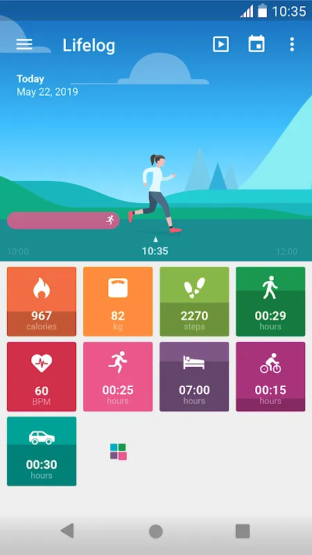 Lifelog Screenshots