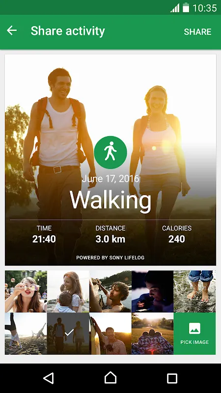 Lifelog Screenshots