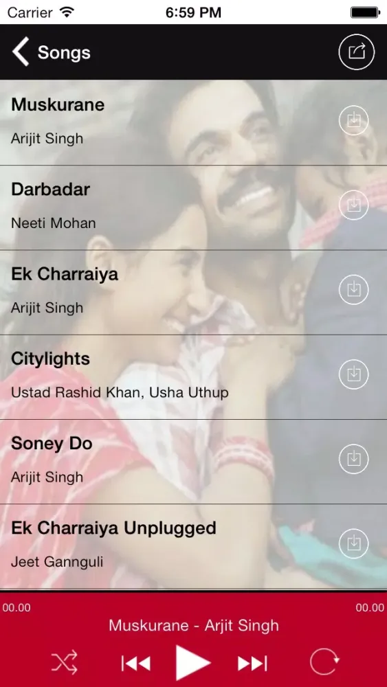 Capturas de tela do Citylights Official Music App