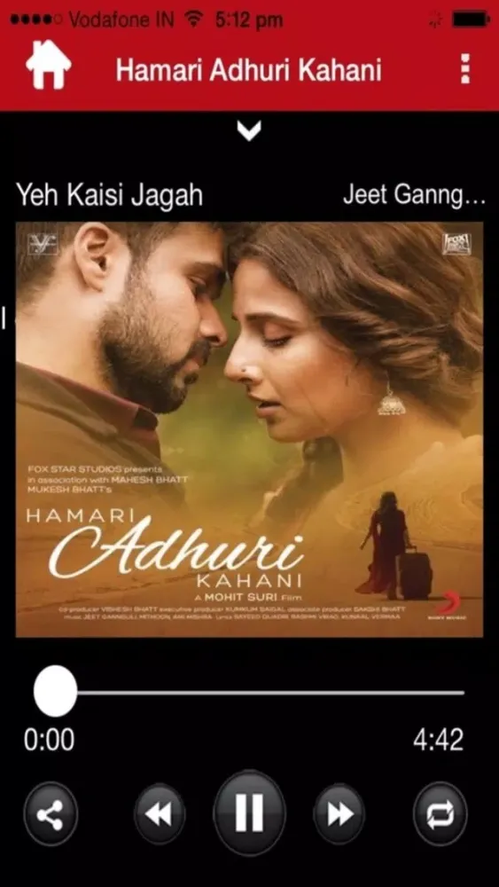 Скриншоты Hamari Adhuri Kahani Movie Songs