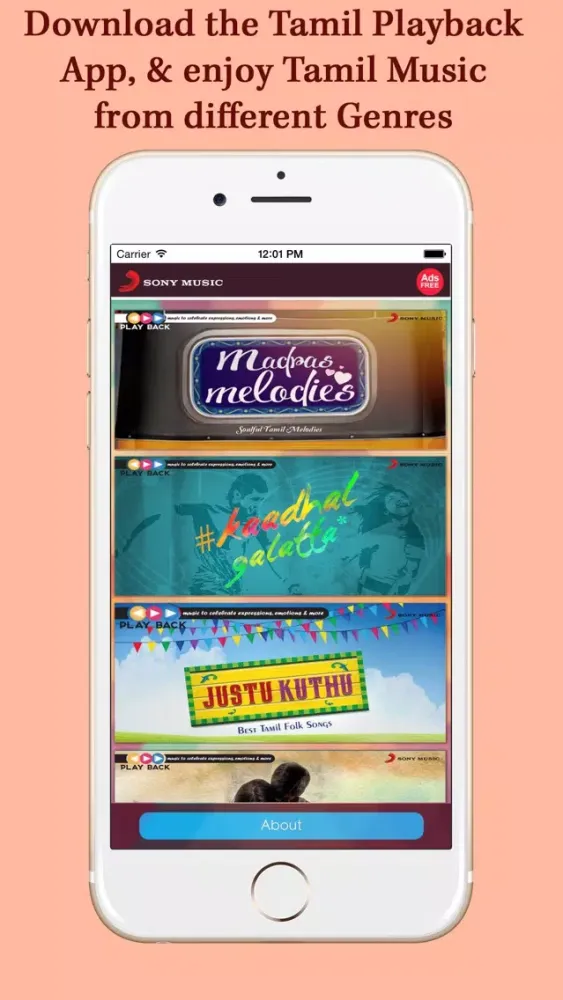 Capturas de pantalla de Tamil Playback Songs