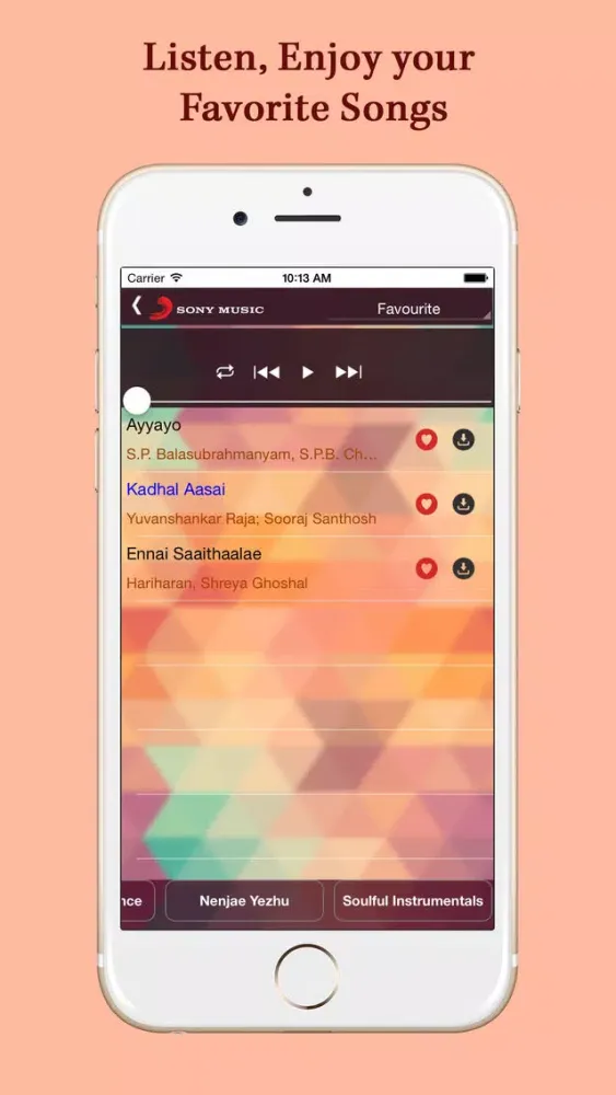 Capturas de pantalla de Tamil Playback Songs