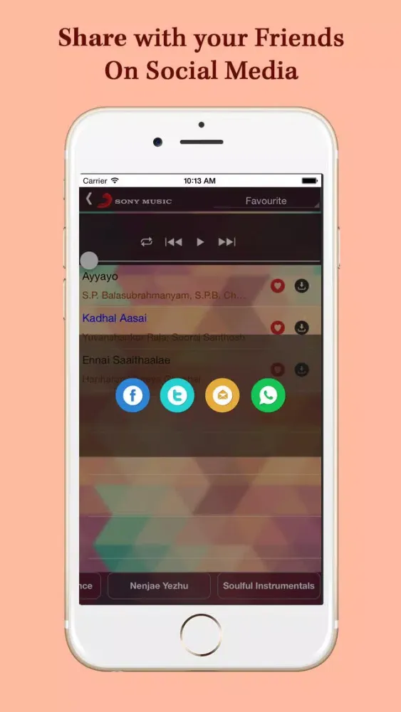 Capturas de pantalla de Tamil Playback Songs