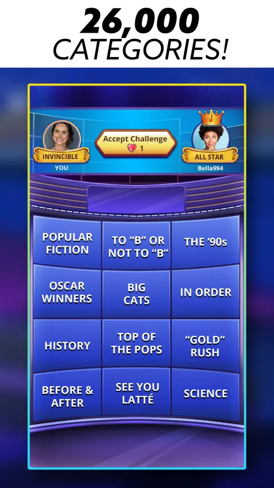 Zrzuty ekranu Jeopardy!® Trivia TV Game Show