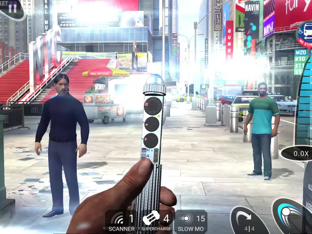 ภาพหน้าจอของ Men in Black: Galaxy Defenders iPad 