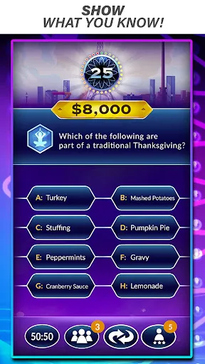 Official Millionaire Game 스크린샷