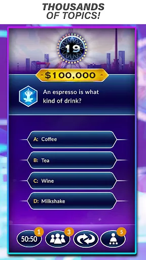 Official Millionaire Game 스크린샷