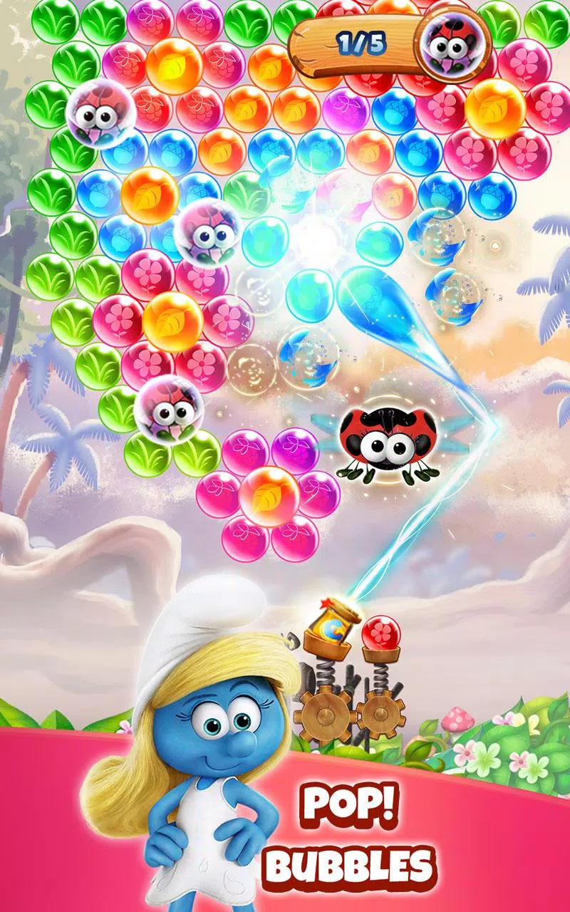 Smurfs Bubble Shooter Story Screenshots