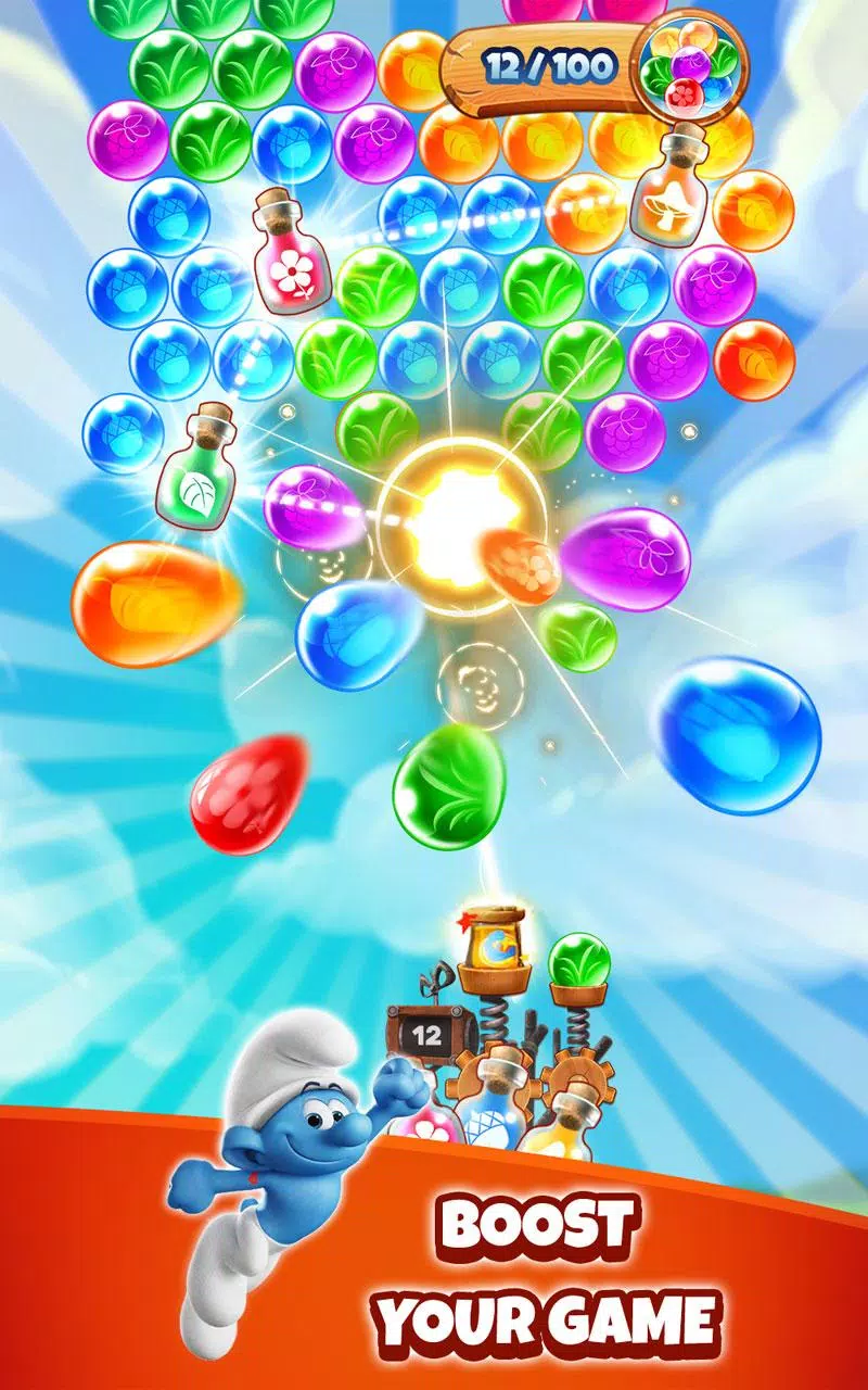 Smurfs Bubble Shooter Story Screenshots