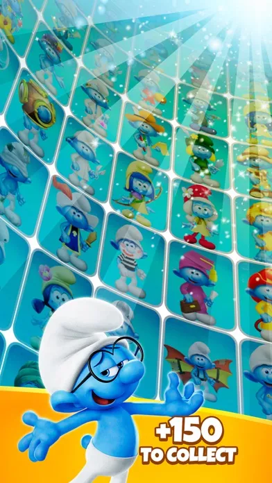 Smurfs Bubble Shooter Game Screenshots