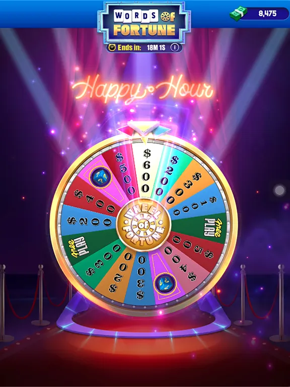 Capturas de pantalla de Wheel of Fortune Words iPad 