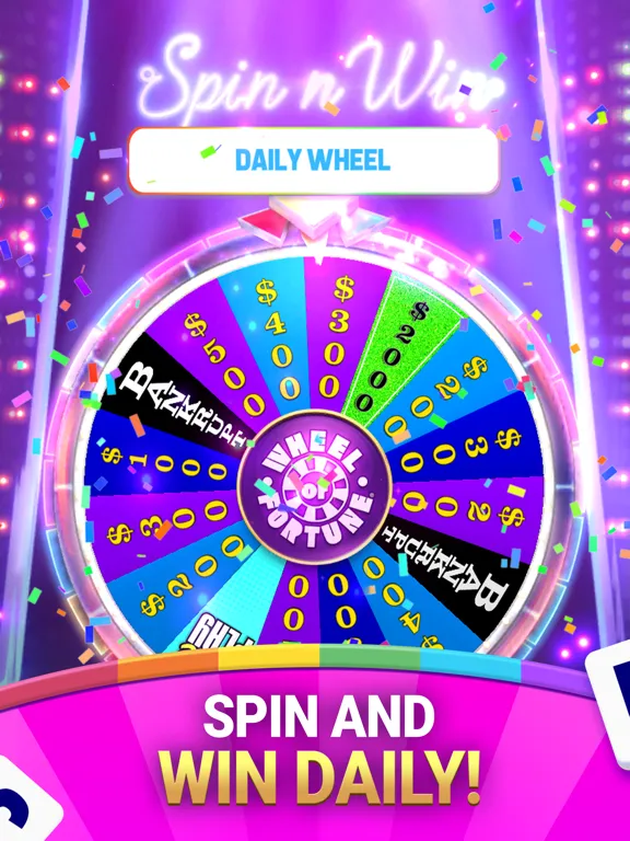 Capturas de pantalla de Wheel of Fortune Words iPad 