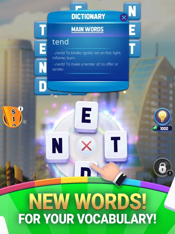 Capturas de pantalla de Wheel of Fortune Words iPad 