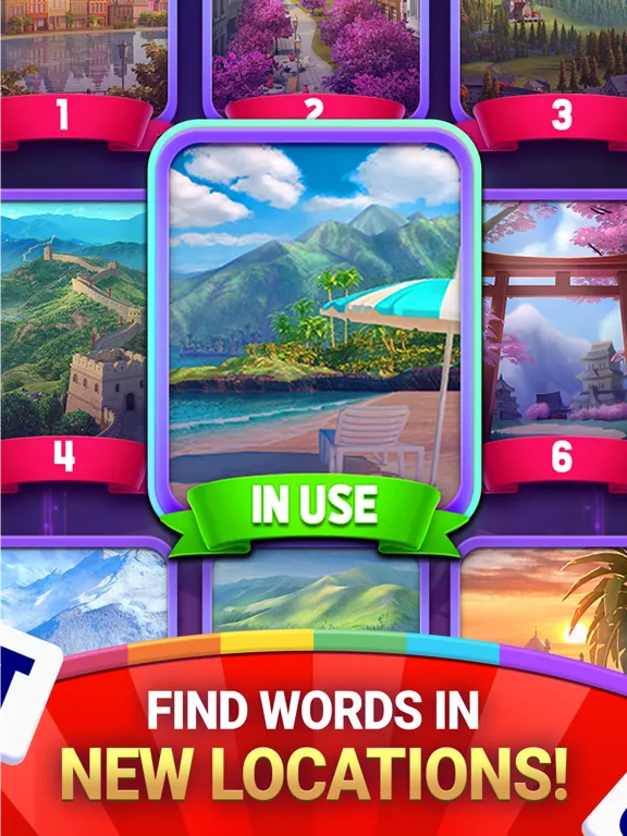 Capturas de pantalla de Wheel of Fortune Words iPad 