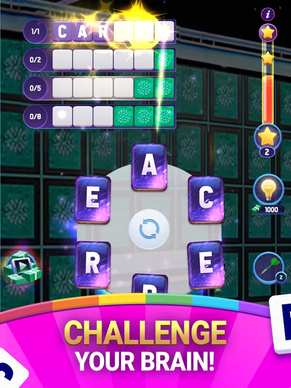 Capturas de pantalla de Wheel of Fortune Words iPad 