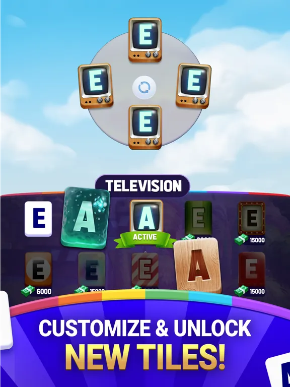 Capturas de pantalla de Wheel of Fortune Words iPad 