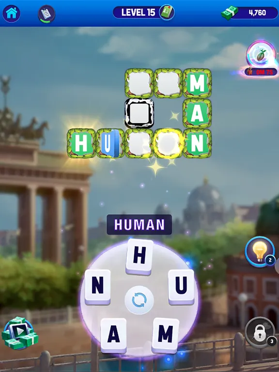 Capturas de pantalla de Wheel of Fortune Words iPad 