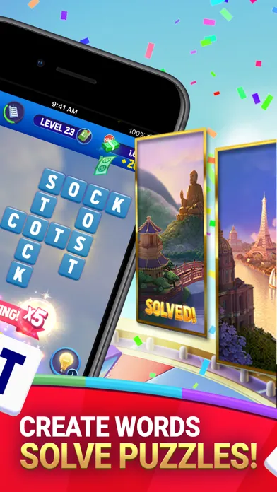 Capturas de pantalla de Wheel of Fortune Words