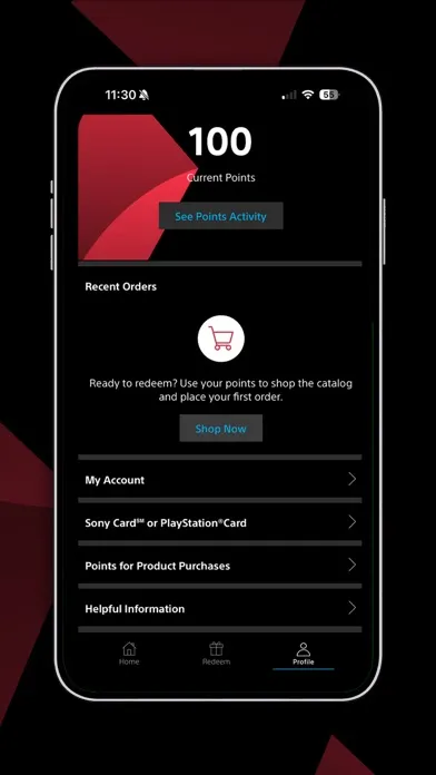 Скриншоты Sony Rewards