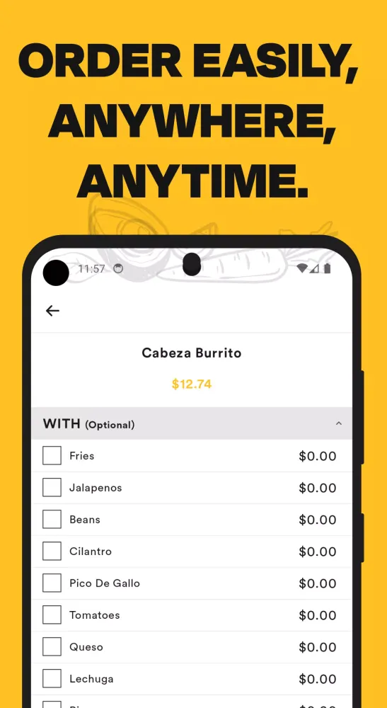 Ảnh chụp màn hình của El Paisa Fresh Mexican Grill