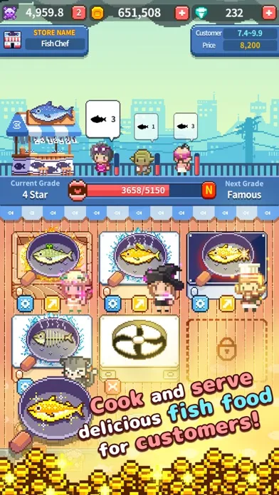 Retro Fish Chef स्क्रीनशॉट