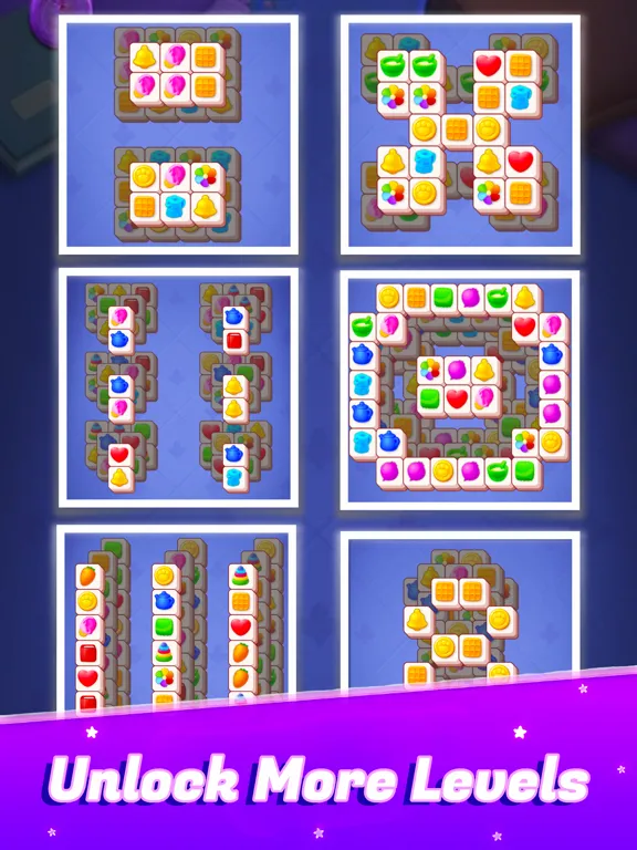 Pair 3 Matches : Tiles Combos iPad  স্ক্রিনশট