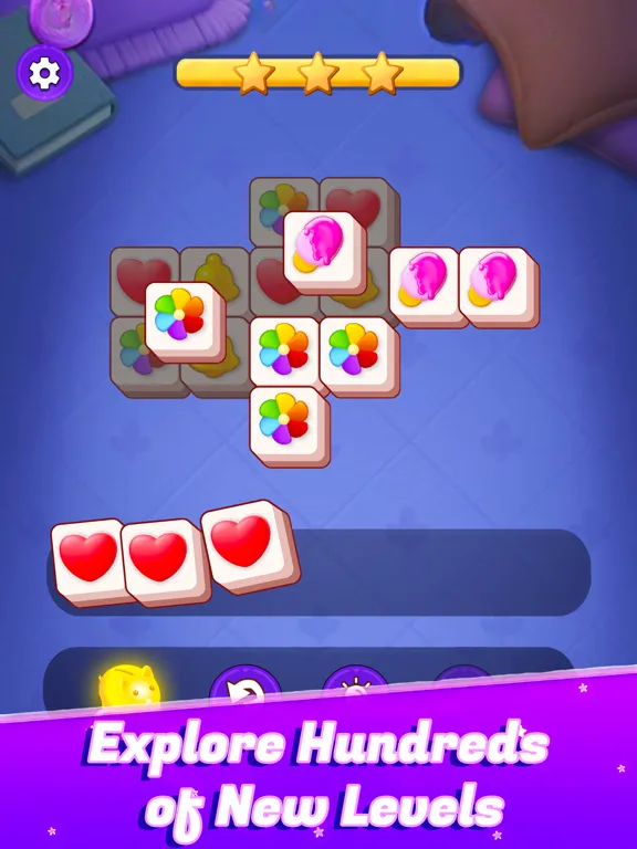 Pair 3 Matches : Tiles Combos iPad  স্ক্রিনশট