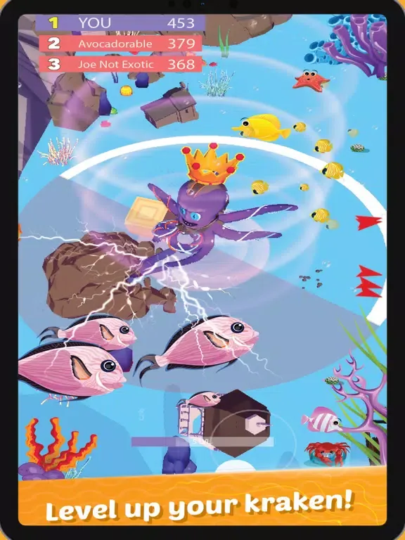 Capturas de pantalla de Sea Jurassic: Survivor io game iPad 