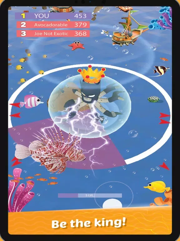 Capturas de pantalla de Sea Jurassic: Survivor io game iPad 