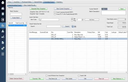Shopify Inventory Count স্ক্রিনশট