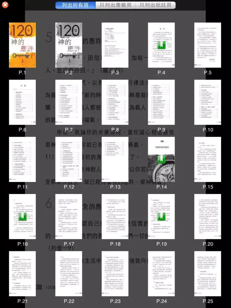恩典書庫 iPad  Ekran Görüntüleri