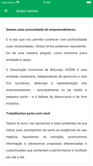 Capturas de pantalla de AC Botucatu Mobile
