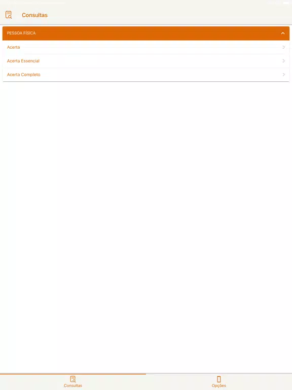 Tangkapan layar ACI Valinhos Mobile iPad 