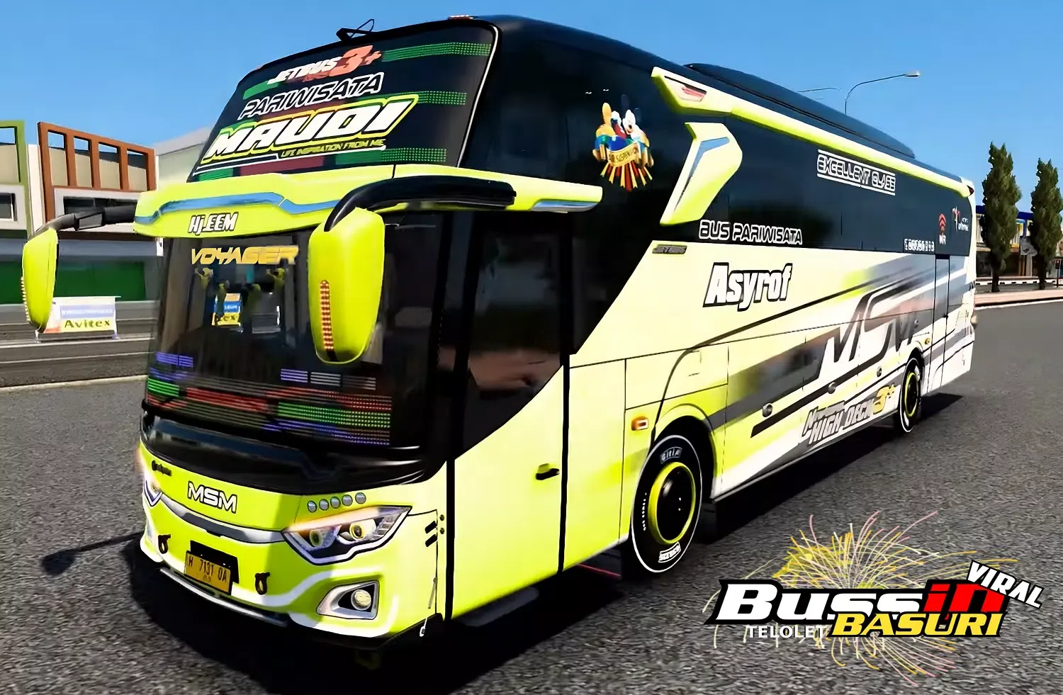Bussid Telolet Basuri Viral应用截图