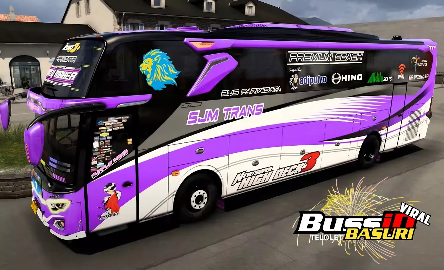 Bussid Telolet Basuri Viral应用截图