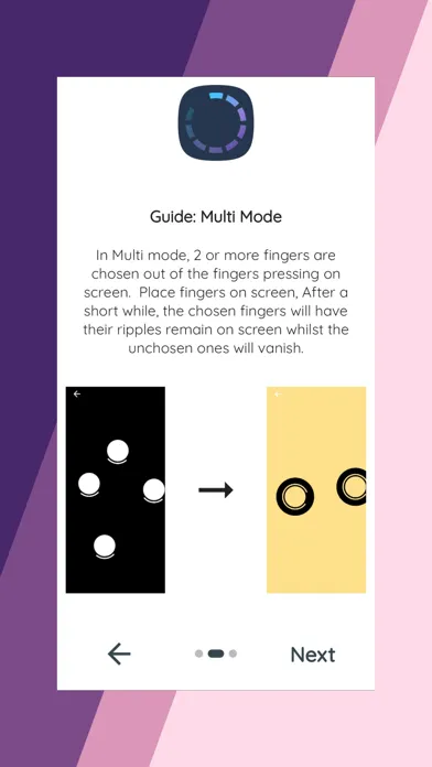 Capturas de tela do Finger Chooser: Random Picker