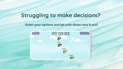 Captures d'écran de Random Race: Decision Maker