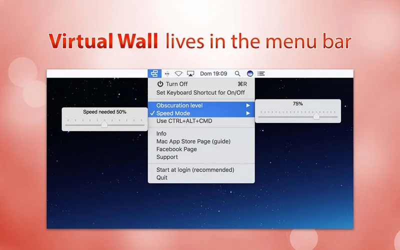Captures d'écran de Virtual Wall