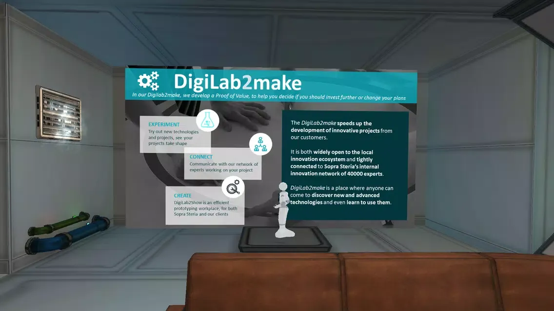 Capturas de pantalla de Sopra Steria DigiLab