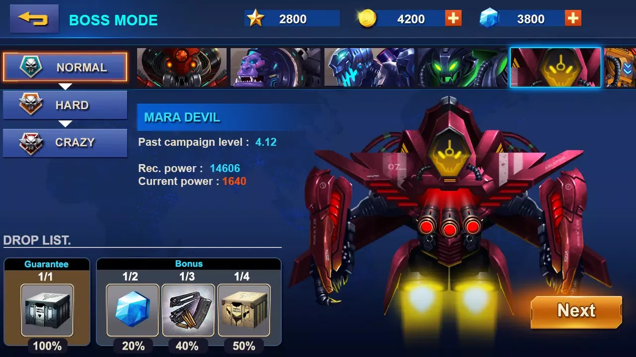 Captures d'écran de Metal Squad