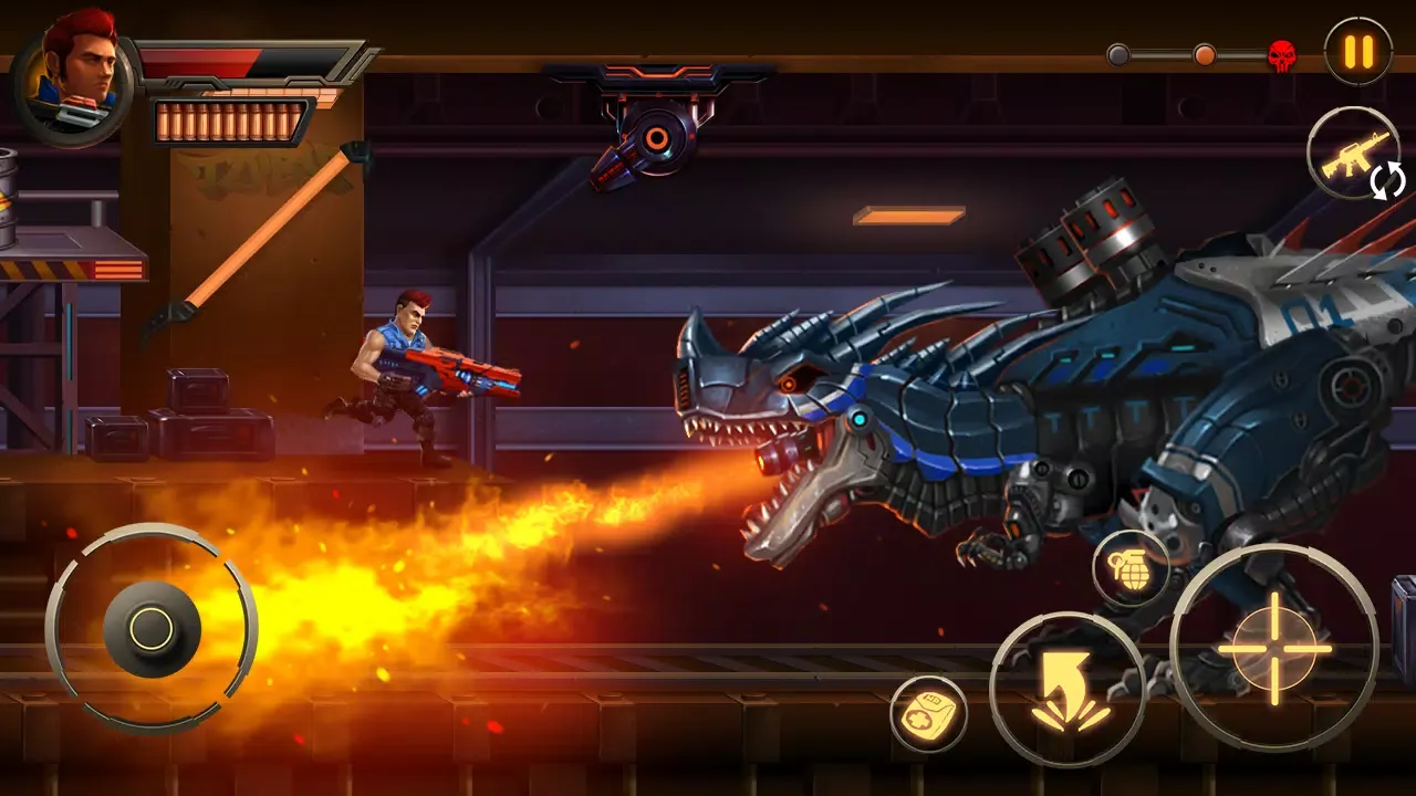 Captures d'écran de Metal Squad